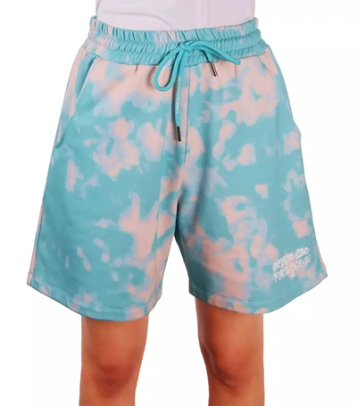 Comme Des Fuckdown Light Blue Cotton Short