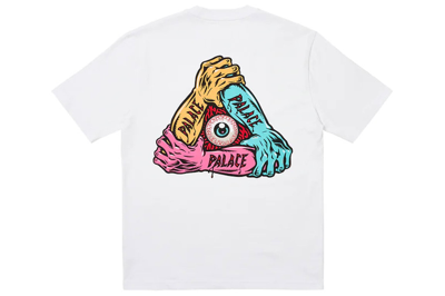 Pre-owned Palace Arms T-shirt White