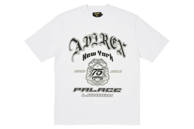 Pre-owned Palace X Avirex T-shirt White