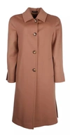 MADE IN ITALY MADE IN ITALY BEIGE WOOL VERGINE JACKETS &AMP; WOMEN'S COAT