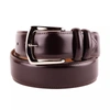 MADE IN ITALY MADE IN ITALY BROWN CALFSKIN MEN'S BELT