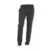 Made In Italy Gray Polyester Trousers In Gray