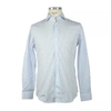 MADE IN ITALY MADE IN ITALY LIGHT BLUE COTTON MEN'S SHIRT