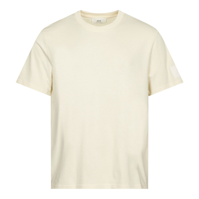Ami Alexandre Mattiussi Fade Out T-shirt In Cream