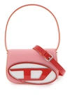 Diesel 1dr Leather Shoulder Bag In Pink,red,white