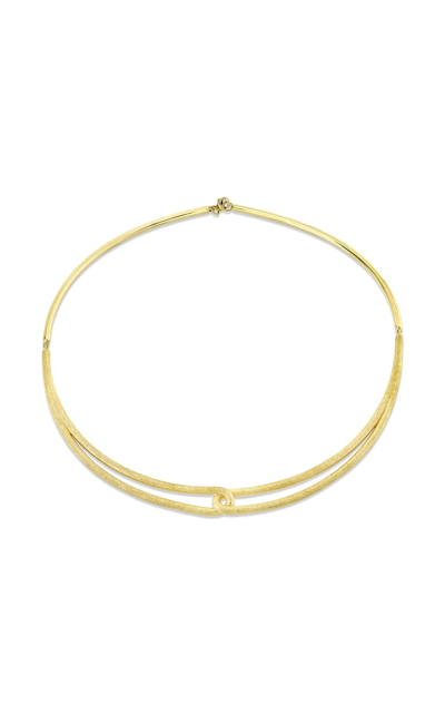 Future Fortune 18k Yellow Gold Wisdom Knot Necklace