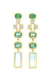 Future Fortune 18k Yellow Gold Gleam Earrings In Gold