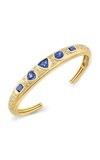 Future Fortune 18k Yellow Gold Comet Cuff Bracelet In Gold