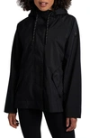Lole Lachine Oversized Rain Jacket In Black