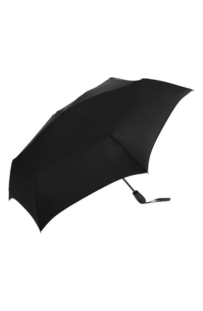 Shedrain Compact Auto Open Umbrella In Black