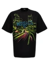 VERSACE BLINDING LIGHTS T-SHIRT BLACK