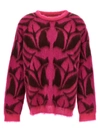 LA DOUBLEJ CAMDEN SWEATER, CARDIGANS FUCHSIA