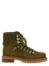 OFF-WHITE GSTAAD BOOTS, ANKLE BOOTS GREEN