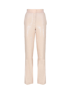 GENNY TROUSERS WITH SEQUINS AND SATIN