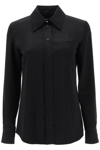 Lanvin Women Crepe De Chine Shirt In Black (black)