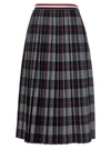 Thom Browne Checked Pleated Skirt