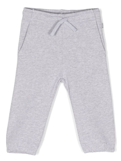 Stella Mccartney Babies' Cotton Track Pants In Grey