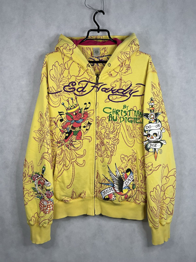 Pre-owned Christian Audigier X Ed Hardy Vintage Y2k Ed Hardy