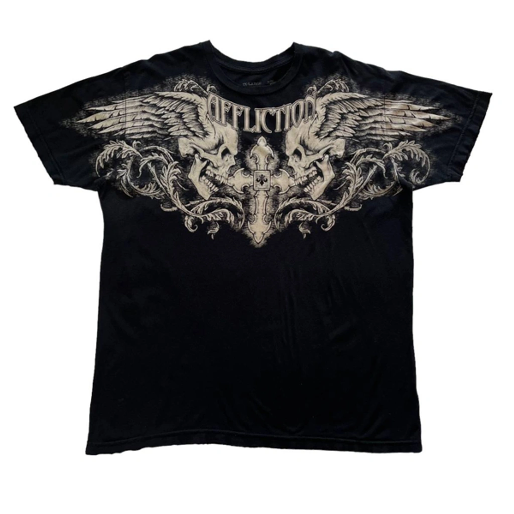 affliction リバーシブルロンT y2k sk8　archive affliction リバーシブルロンT y2k sk8 archive - メルカリ