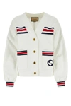 Gucci Gg Canvas Technical Jersey Cardigan In Multicolor