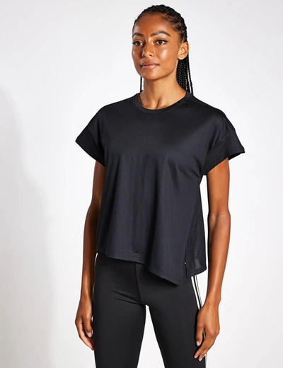 Adidas Originals Adidas Hiit Aeroready Quickburn Training T-shirt Woman T-shirt Black Size 0 Recycled Polyester