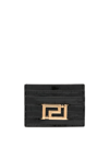 VERSACE GRECA GODDESS LEATHER CREDIT CARD CASE