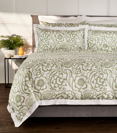 Harrods Of London Orchard Double Duvet Cover Set (200cm X 200cm) In Green