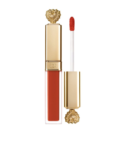Dolce & Gabbana Devotion Liquid Lipstick In Felicita
