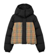BURBERRY REVERSIBLE CHECK PUFFER JACKET