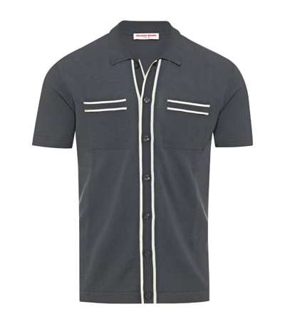 Orlebar Brown Keeling Shirt In Grey