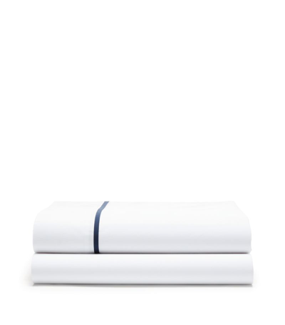 Ralph Lauren Westbank Flat Sheet (240cm X 295cm) In White