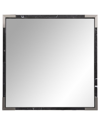 Howard Elliott Marcel Square Mirror In Black