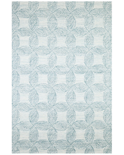 Bashian Rugs Bashian Niyah Transitional Wool Rug In Teal