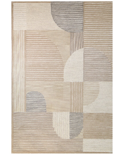 Bashian Rugs Bashian Nigella Transitional Wool Rug In Beige