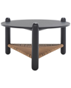 Safavieh Couture Macianna Woven Shelf Coffee Table