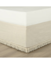 Lush Decor Boho Fringe Tailored Easy Fit Bedskirt