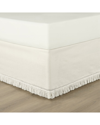 Lush Decor Boho Fringe Tailored Easy Fit Bedskirt