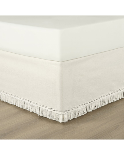 Lush Decor Boho Fringe Tailored Easy Fit Bedskirt