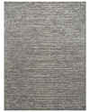 Exquisite Rugs Eaton Hand-knotted New Zealand Wool & Bamboo Silk Area Rug In Grey
