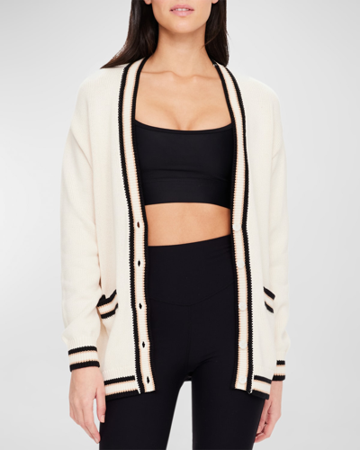 The Upside Piper Knit Cardigan In White