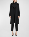 Theory Oaklane Trench In Black