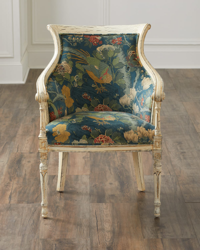 Old Hickory Tannery Isadora Rattan Chair In Multi