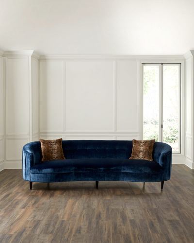 Old Hickory Tannery Safiye Tufted Back Sofa, 121.5" In Multi