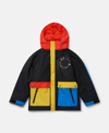 STELLA MCCARTNEY COLOURBLOCK HOODED SKI JACKET