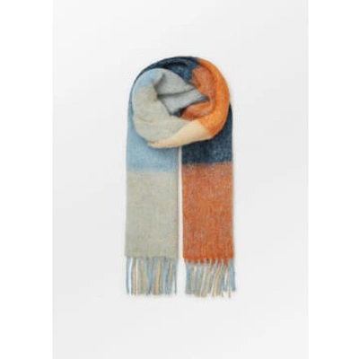 Becksondergaard Rawson Scarf In Orange