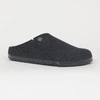 Birkenstock Zermatt Slippers In Dark Grey In Grey