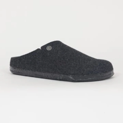 Birkenstock Zermatt Slippers In Dark Grey