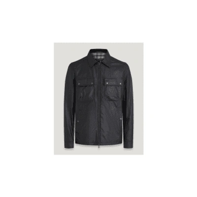Belstaff Mens Tour Overshirt 105309 In Navy