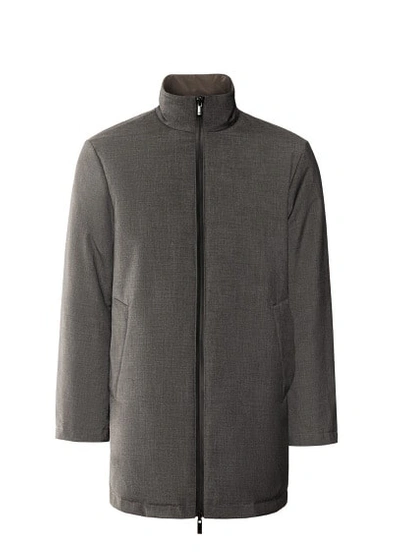 Mango Parka In Grey