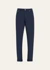 Brunello Cucinelli Men's Cotton-stretch 5-pocket Pants In Navy